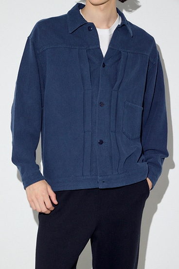 コットンリネン1stブルゾン