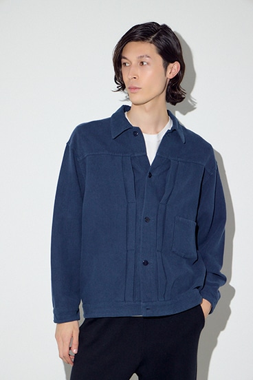 コットンリネン1stブルゾン 詳細画像