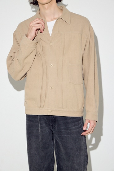 コットンリネン1stブルゾン