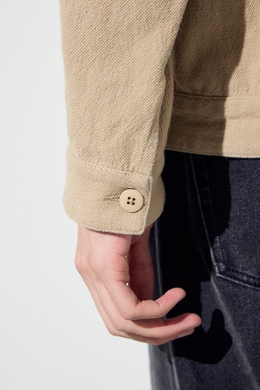 コットンリネン1stブルゾン 詳細画像