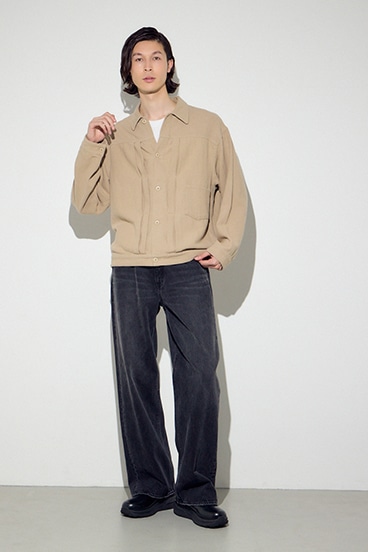 コットンリネン1stブルゾン 詳細画像