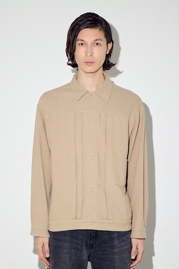 コットンリネン1stブルゾン 詳細画像
