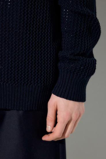 ニットメッシュカーディガン 詳細画像