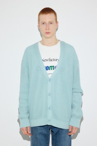 ニットメッシュカーディガン 詳細画像