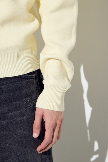 ハイゲージニットフーディー 詳細画像