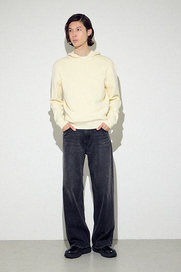 ハイゲージニットフーディー 詳細画像