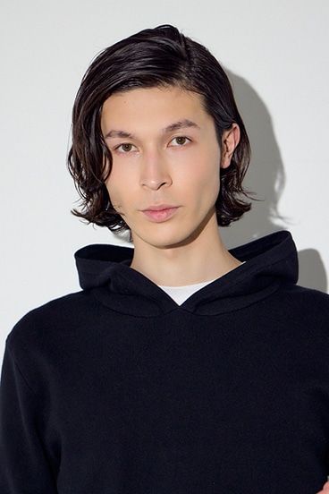 ハイゲージニットフーディー 詳細画像