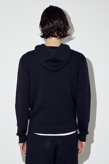 ハイゲージニットフーディー 詳細画像