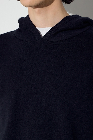 ハイゲージニットフーディー 詳細画像