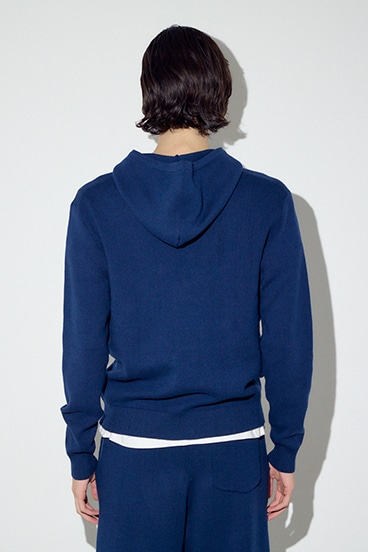 ハイゲージニットフーディー 詳細画像