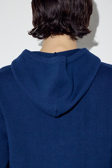 ハイゲージニットフーディー 詳細画像