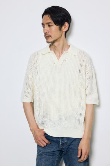 メッシュスキッパーポロシャツ 詳細画像