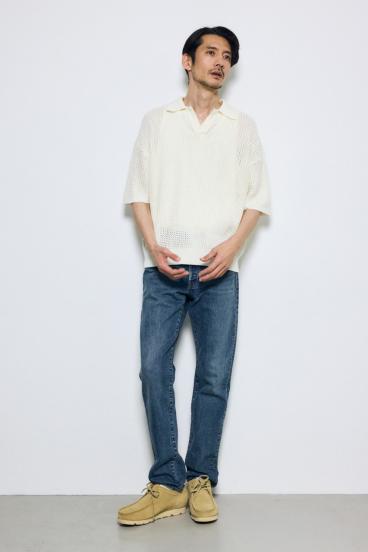 メッシュスキッパーポロシャツ 詳細画像