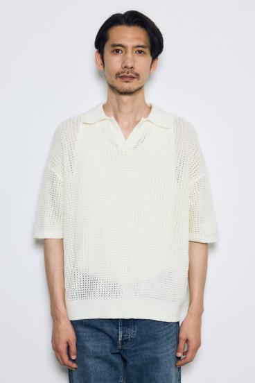 メッシュスキッパーポロシャツ 詳細画像