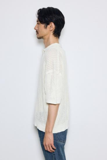 メッシュスキッパーポロシャツ 詳細画像
