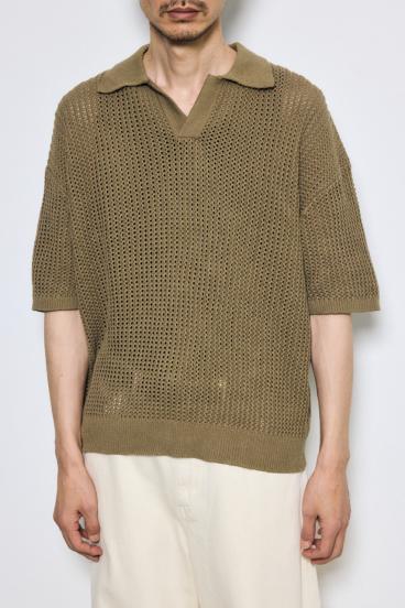 メッシュスキッパーポロシャツ