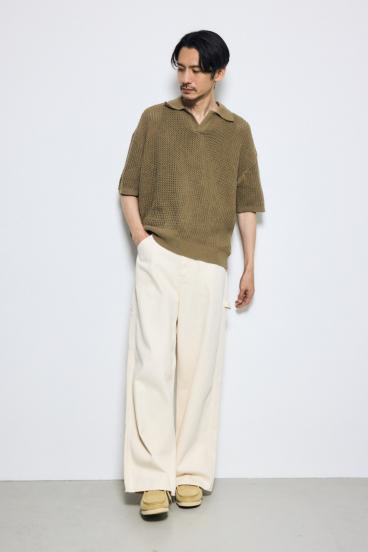 メッシュスキッパーポロシャツ 詳細画像