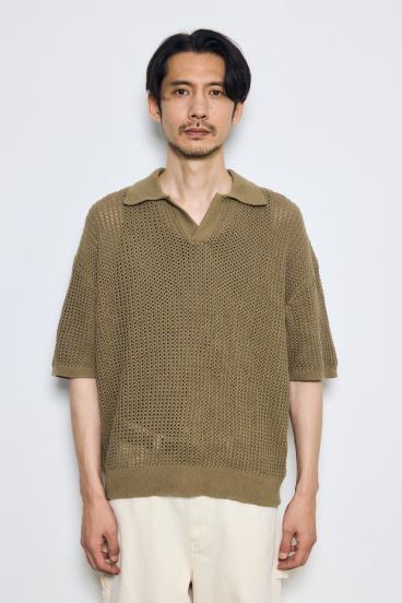メッシュスキッパーポロシャツ 詳細画像