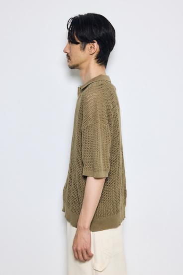 メッシュスキッパーポロシャツ 詳細画像