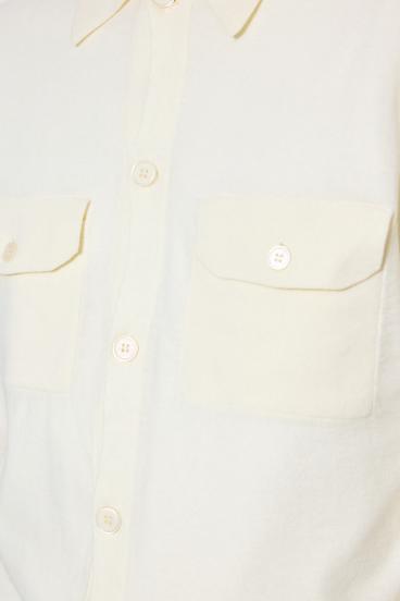 衿付きサファリニットカーディガン 詳細画像