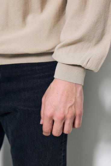 衿付きサファリニットカーディガン 詳細画像