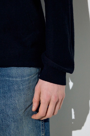 【SS先行アイテム】カシミヤミックスニットトップス 詳細画像