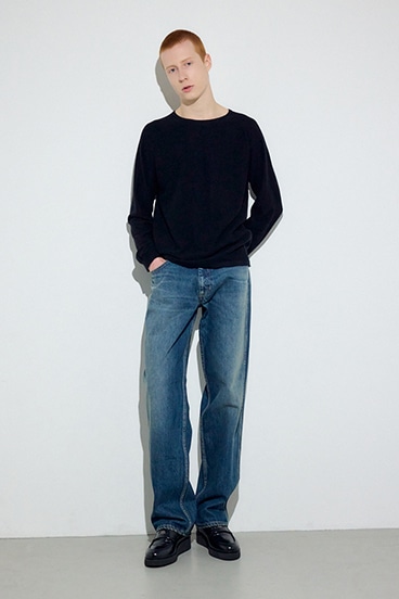 【SS先行アイテム】カシミヤミックスニットトップス 詳細画像