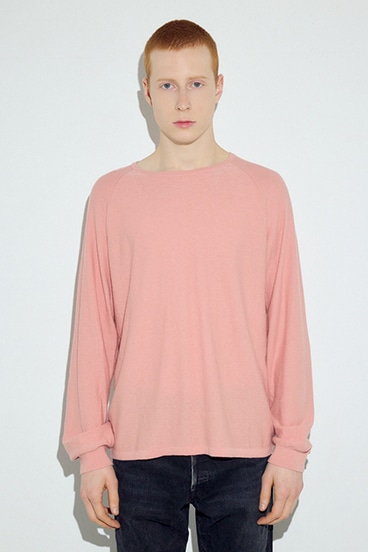 【SS先行アイテム】カシミヤミックスニットトップス 詳細画像