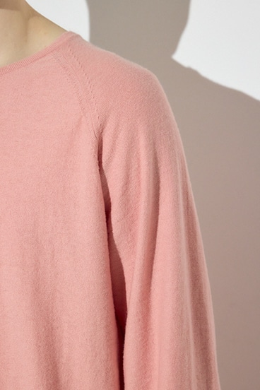 【SS先行アイテム】カシミヤミックスニットトップス 詳細画像