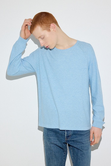 【SS先行アイテム】カシミヤミックスニットトップス 詳細画像