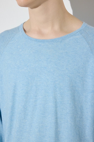 【SS先行アイテム】カシミヤミックスニットトップス 詳細画像