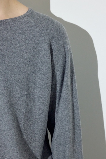 【SS先行アイテム】カシミヤミックスニットトップス 詳細画像