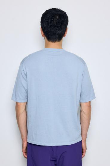 リネンブレンドニットTシャツ 詳細画像