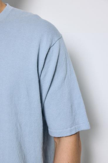 リネンブレンドニットTシャツ 詳細画像