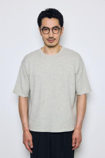 リネンブレンドニットTシャツ 詳細画像