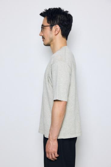 リネンブレンドニットTシャツ 詳細画像
