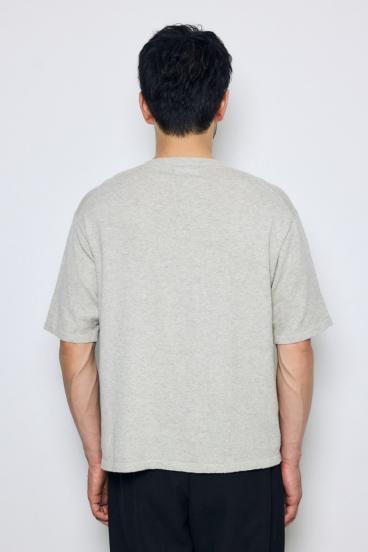 リネンブレンドニットTシャツ 詳細画像