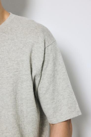 リネンブレンドニットTシャツ 詳細画像