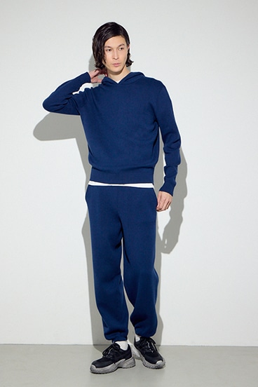 ハイゲージニットパンツ 詳細画像