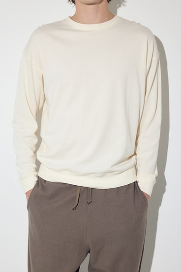 【SS先行アイテム】ミニ裏毛C/Nトップス