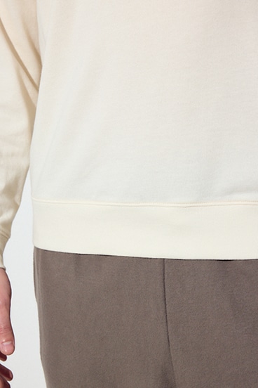 【SS先行アイテム】ミニ裏毛C/Nトップス 詳細画像