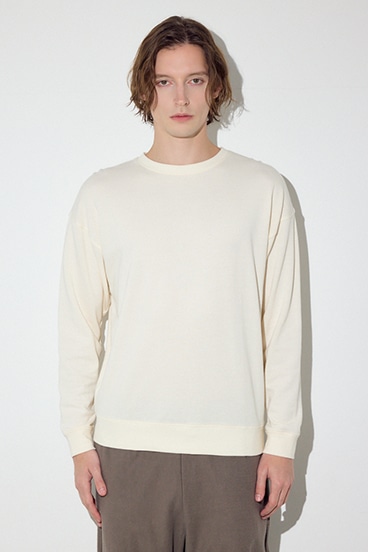 【SS先行アイテム】ミニ裏毛C/Nトップス 詳細画像