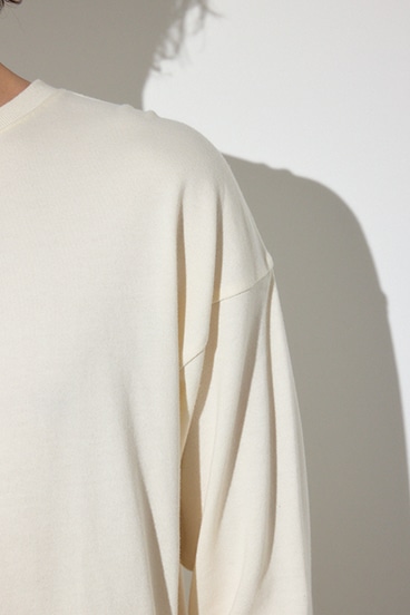 【SS先行アイテム】ミニ裏毛C/Nトップス 詳細画像