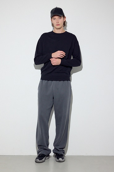 【SS先行アイテム】ミニ裏毛C/Nトップス 詳細画像