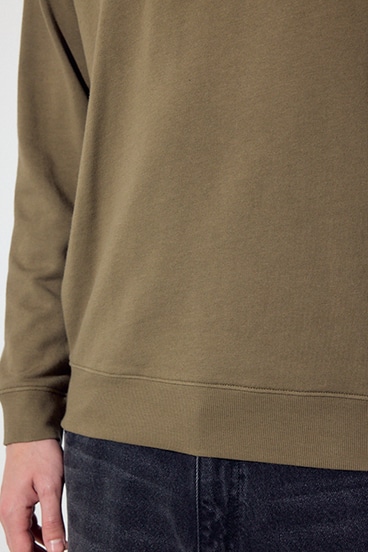 【SS先行アイテム】ミニ裏毛C/Nトップス 詳細画像