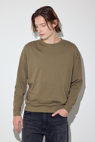 【SS先行アイテム】ミニ裏毛C/Nトップス