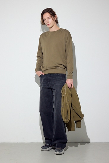 【SS先行アイテム】ミニ裏毛C/Nトップス 詳細画像