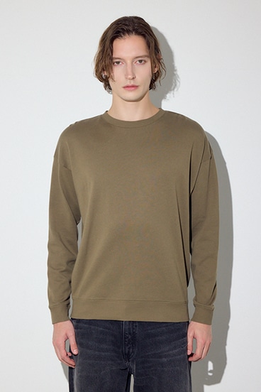 【SS先行アイテム】ミニ裏毛C/Nトップス 詳細画像