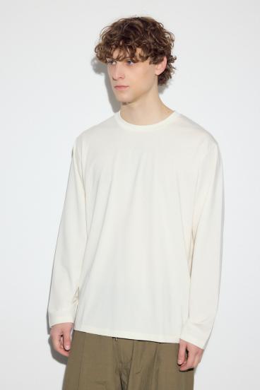 スムースタッチ長袖トップス