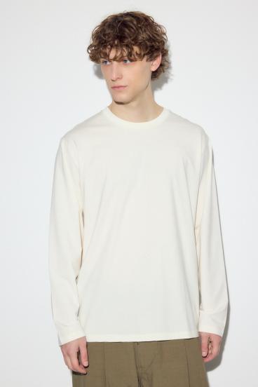 スムースタッチ長袖トップス 詳細画像